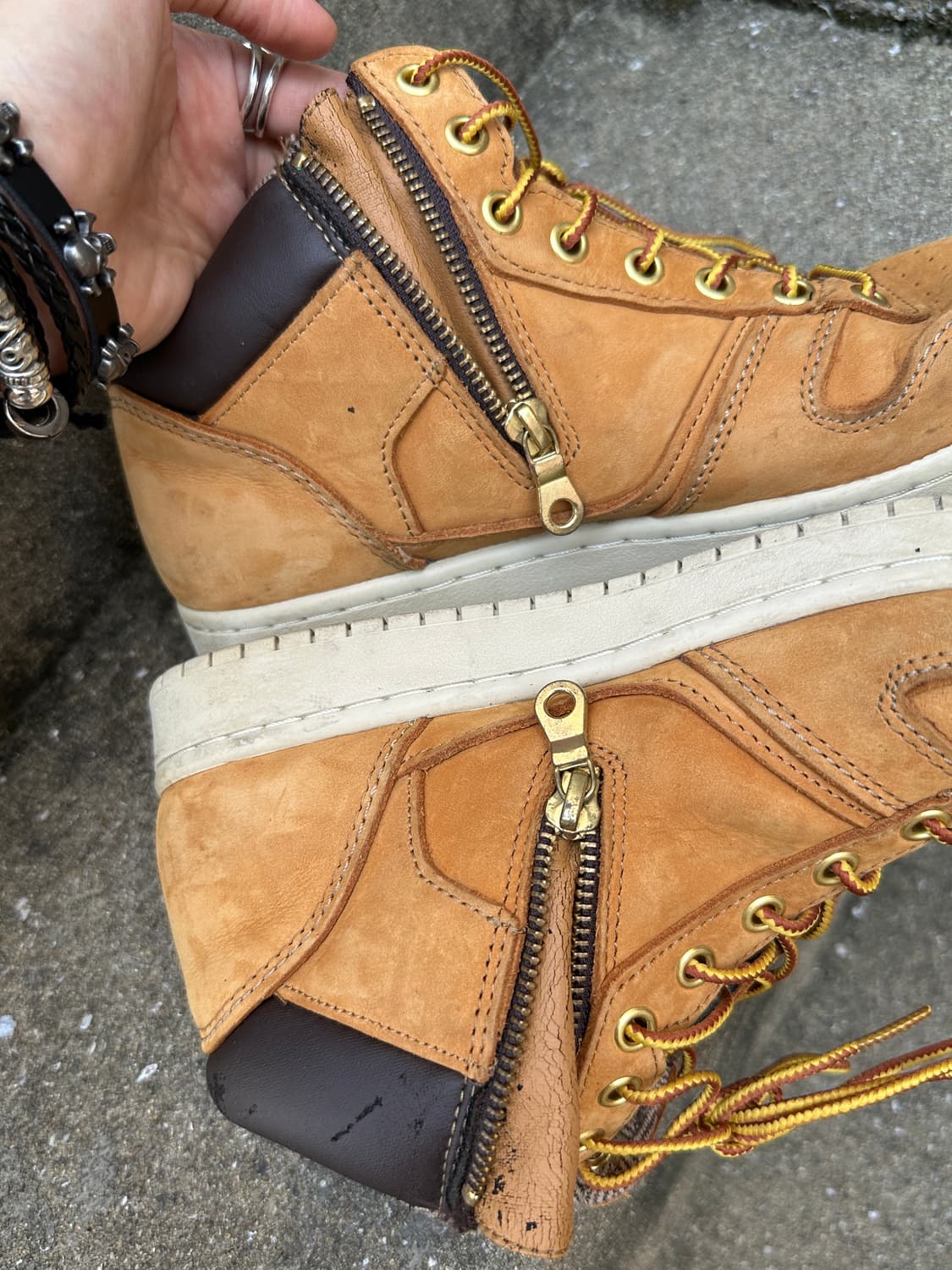 Vans 트레킹화 레더 브라운 부츠 상품이미지9