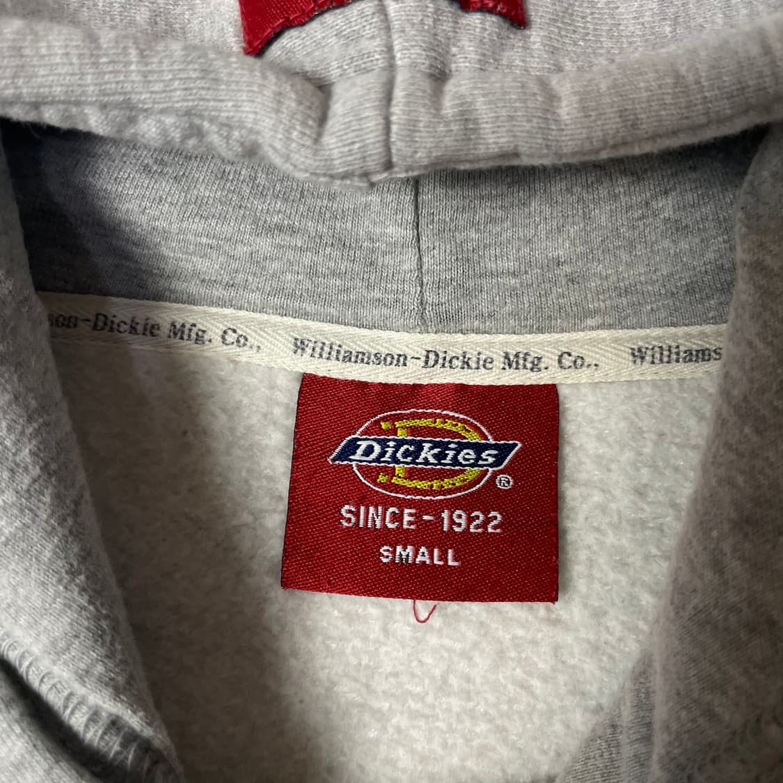 디키즈 그레이 후드티 S 상품이미지5