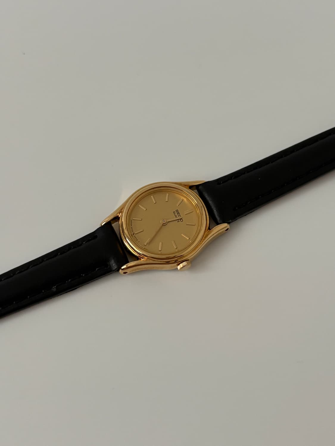 80s gold mini ladies quartz (deadstock) 상품이미지4