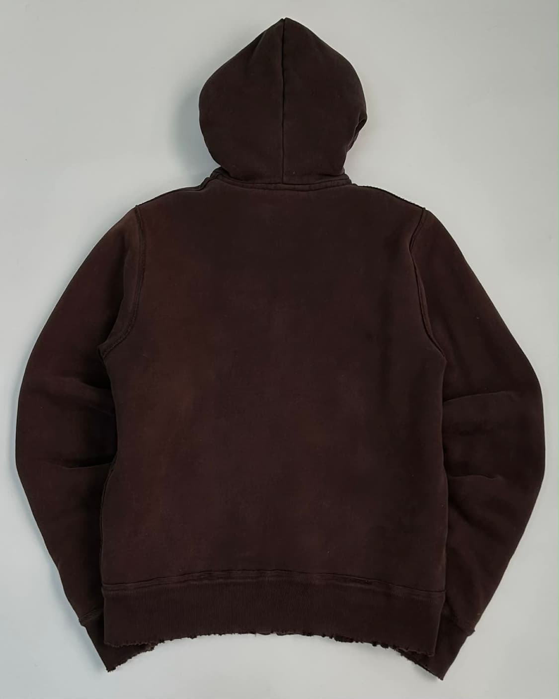 [L] 아베크롬비 y2k 브라운 울프죠 쉐르파 퍼 자켓 후드집업 상품이미지2