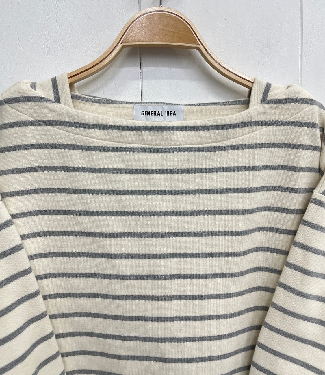 제너럴 아이디어 스트라이프 보트넥 티셔츠 상품이미지8