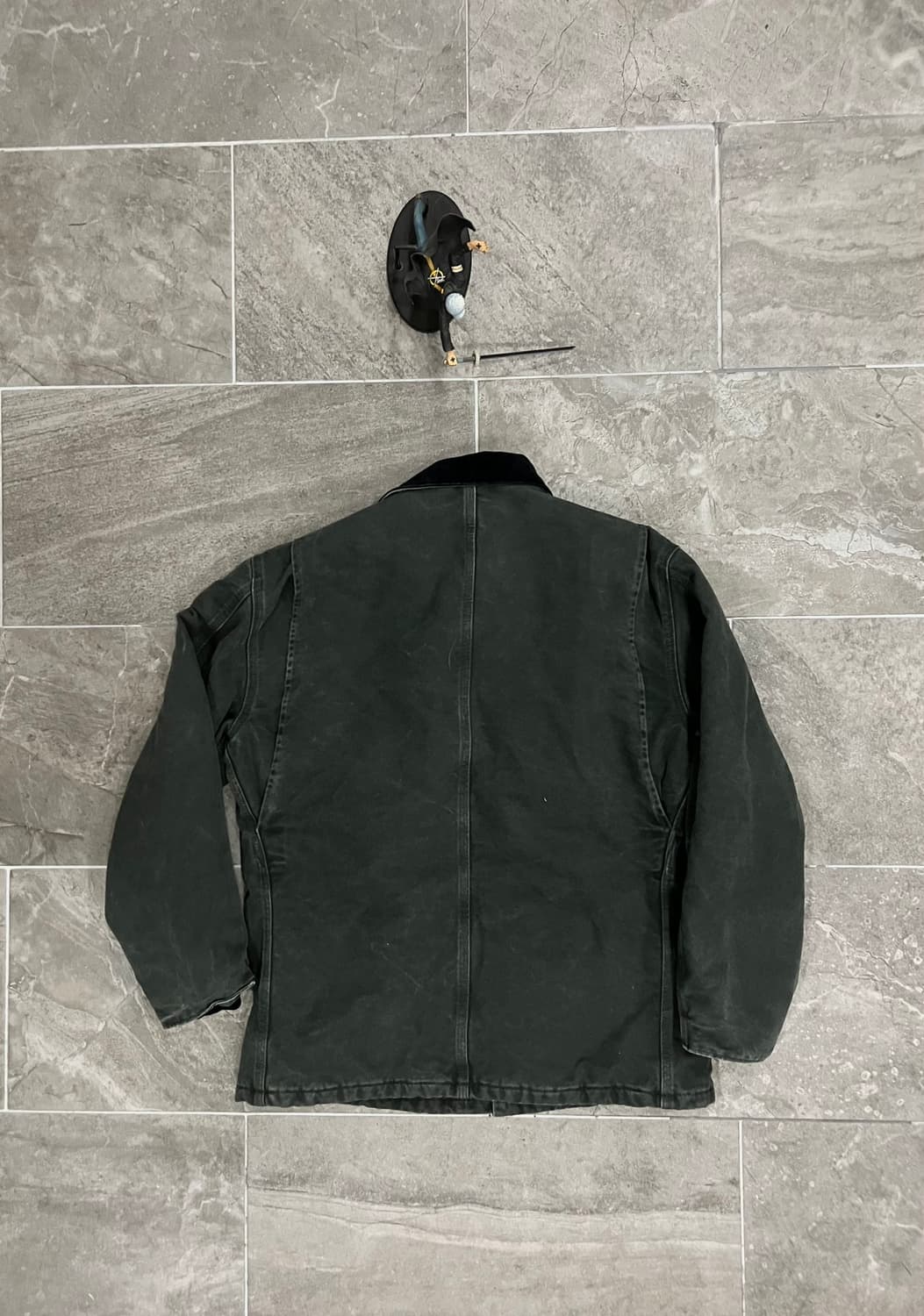 (M)칼하트 샌드스톤 덕 아크틱 트래디셔널 코트 C26 모스그린 상품이미지2