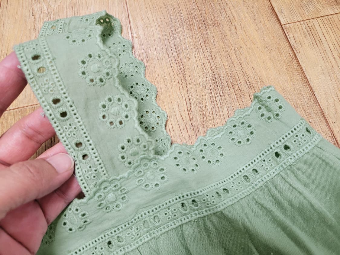 메이비베이비 디어리스트 뷔스티에 레이스탑 55-66 새상품 상품이미지4