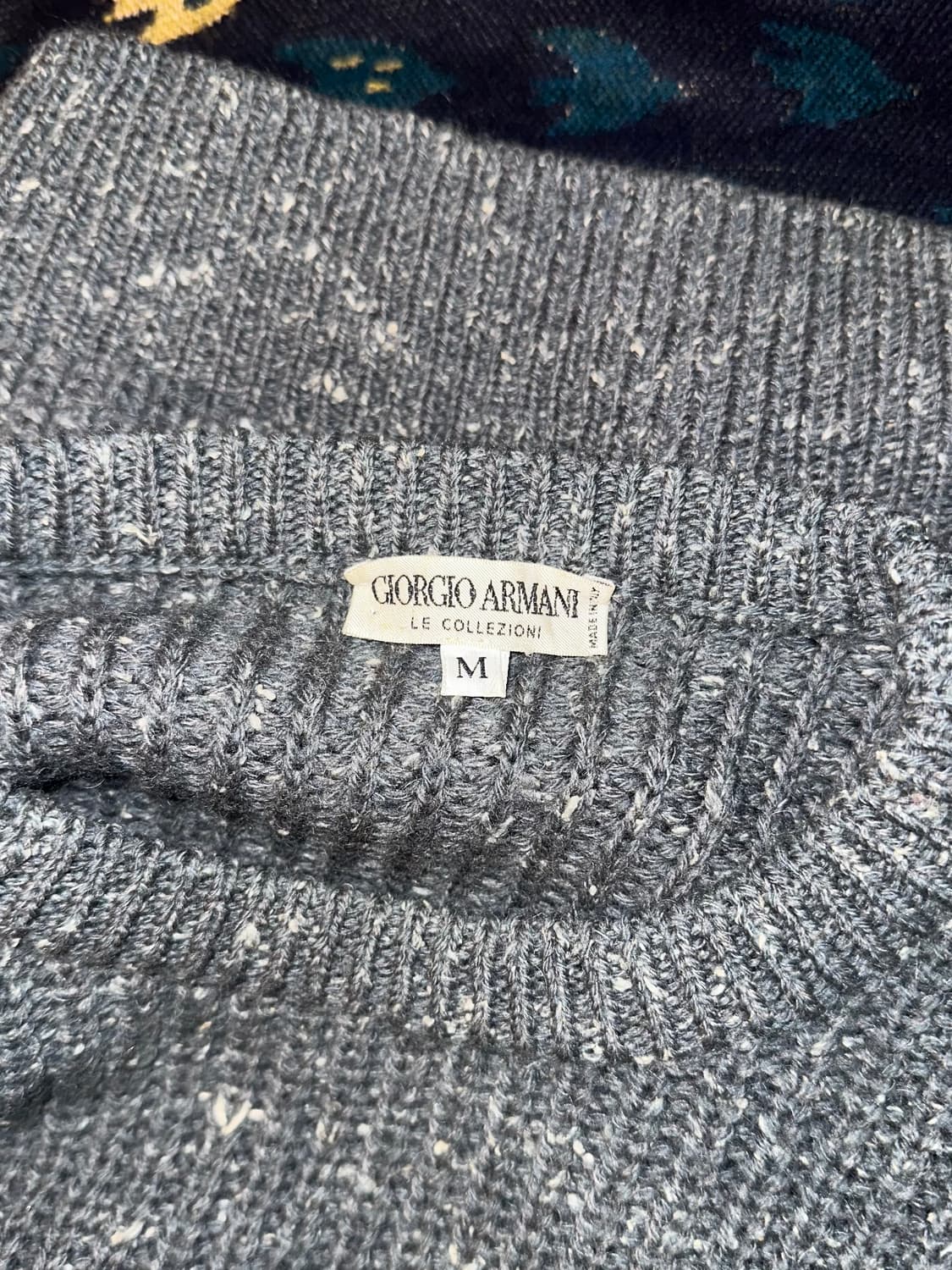 90-00’s Giorgio Armani heavy wool knit 상품이미지9