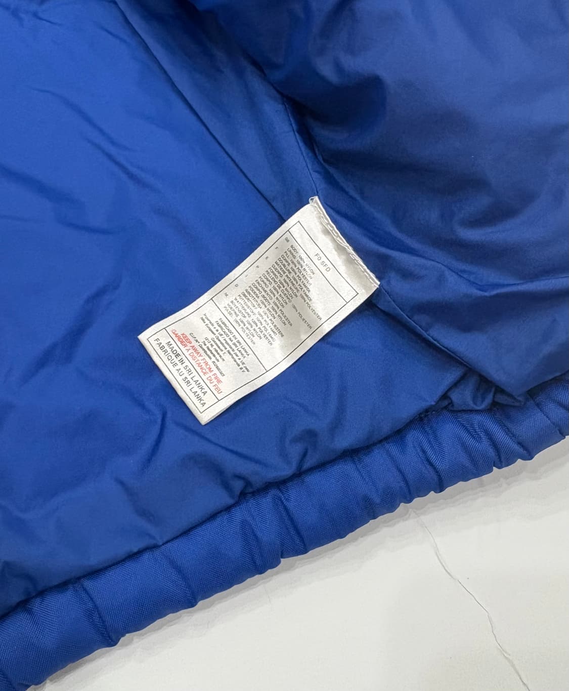 Nike 나이키 빈티지 블루 패딩 점퍼 상품이미지5