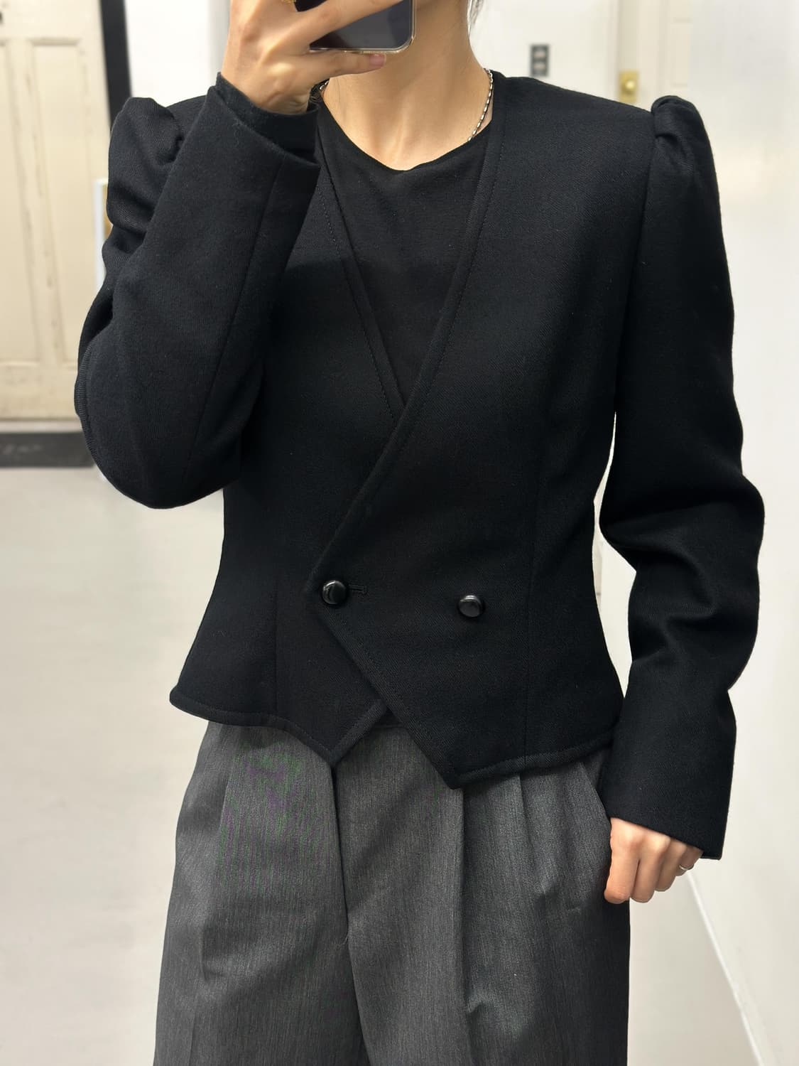 지방시 퍼프 슬리브 자켓 상품이미지1