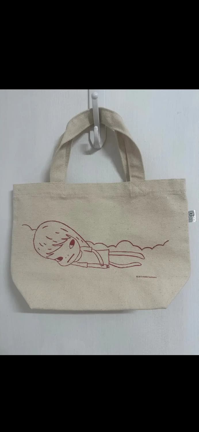 모리걸 체크 원피스 & 요시토모 나라 미니 에코백 세트 상품이미지4