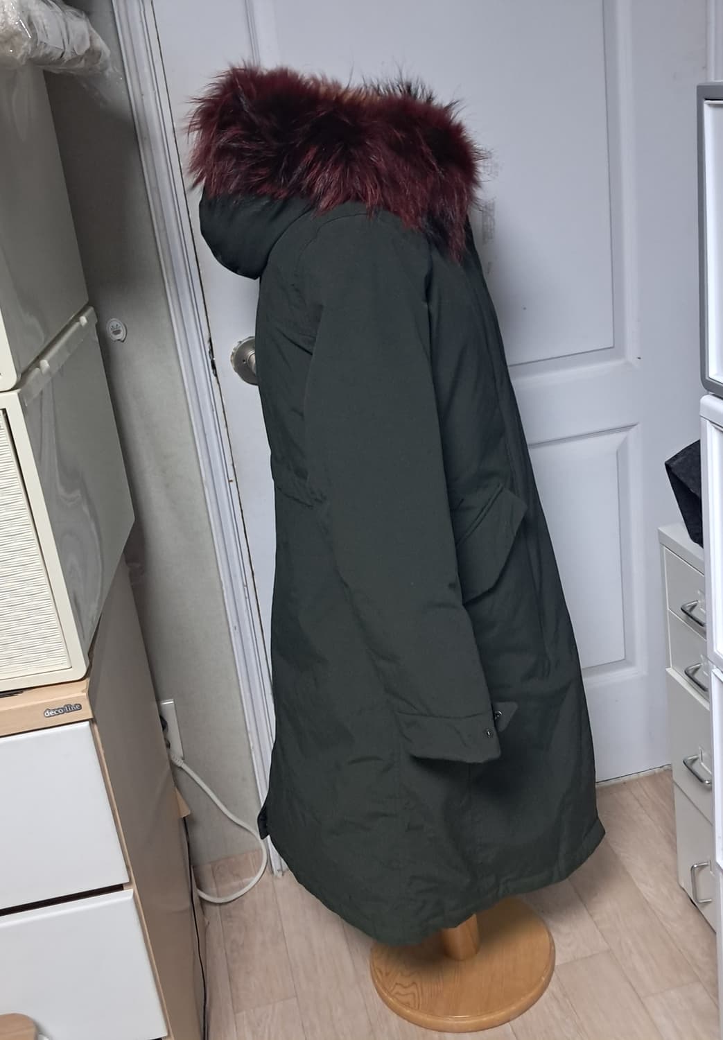 스케쳐스 모피퍼 롱패딩 헤비패딩 XL(약66~77)19년제품, 거의새제품 상품이미지4