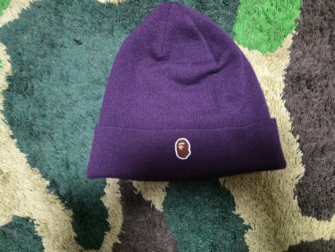 [OS] 베이프 미니 사루 비니퍼플 상품이미지1