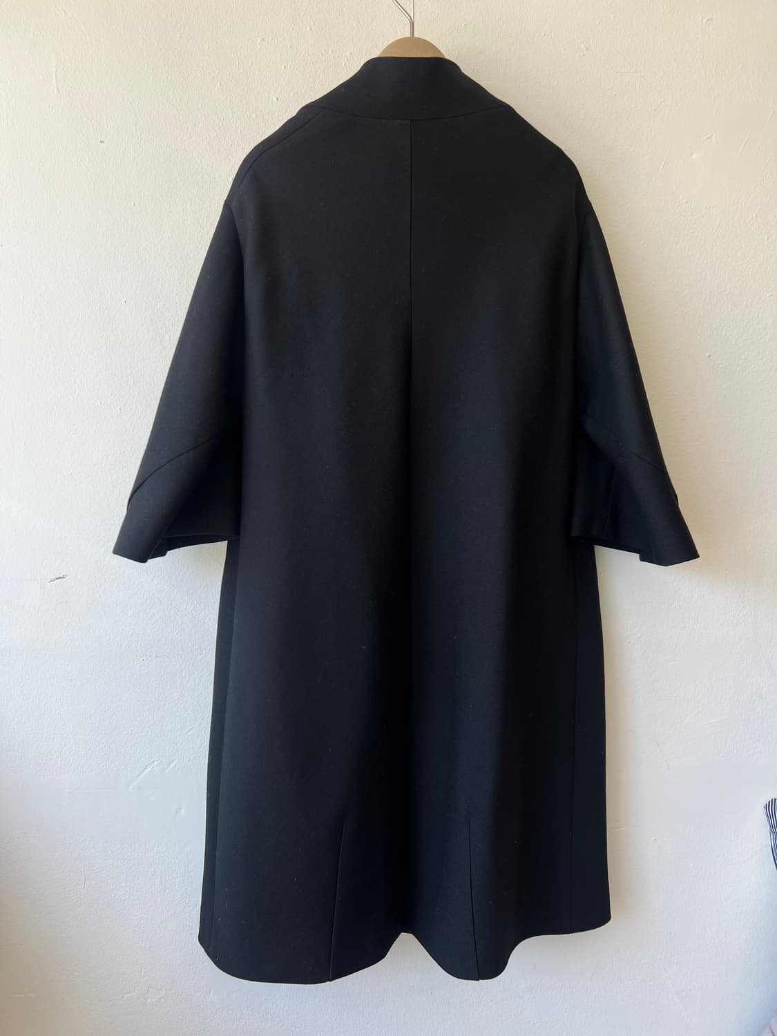  지보티첼리 여성 블랙 간절기 울코트  상품이미지3