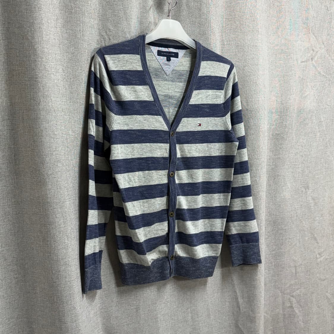 [S/95] 타미힐피거 Tommy Hilfiger 코튼 면 가디건 상품이미지2