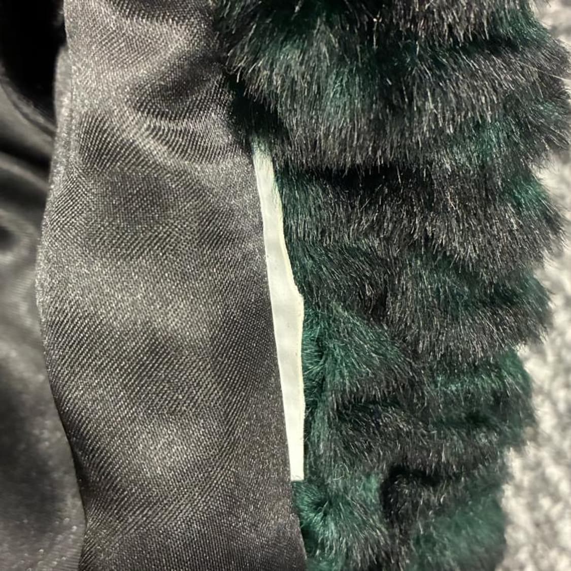 Armani Jeans 벨로어 트림 퍼 자켓 상품이미지6