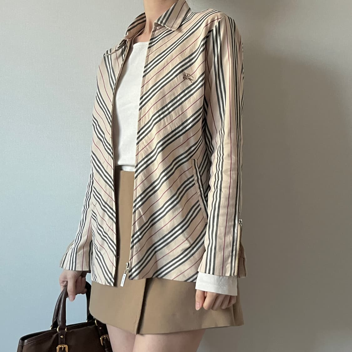 BURBERRY cotton Zip up 상품이미지2