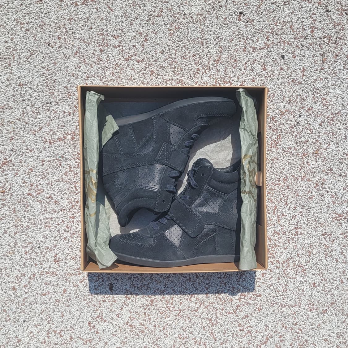 아쉬 ash 보위 하이탑 웨지힐 블랙 37 235 240 상품이미지3