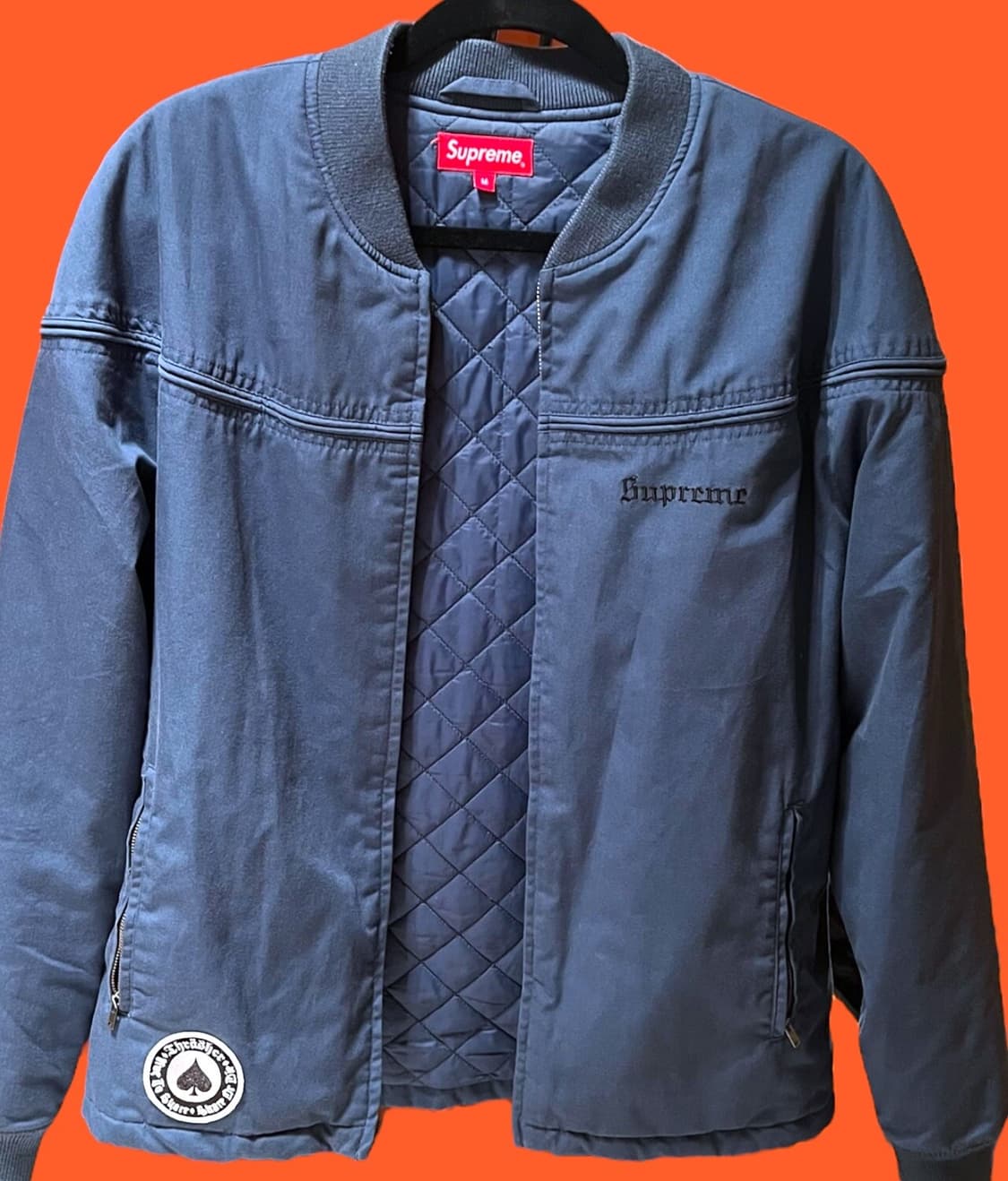 17SS 슈프림 x 트래셔 포플린 크루 자켓 상품이미지3