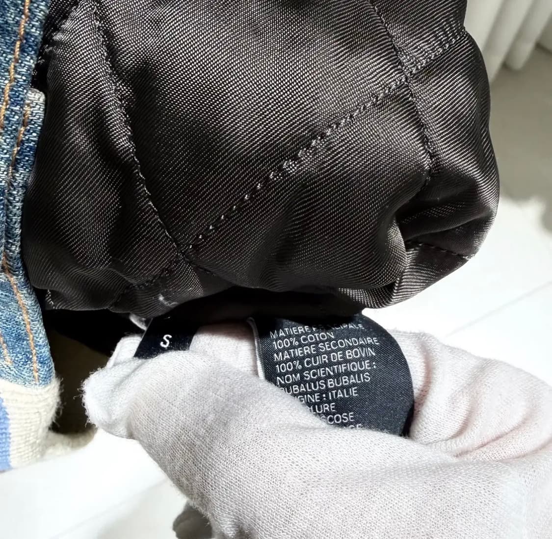 S / 셀린느 트레일 워시 데님 루즈 트리옹프 자켓 상품이미지6