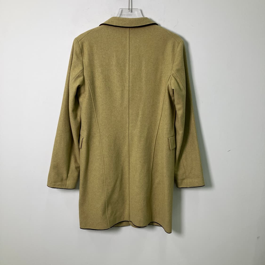 질샌더 파이핑 디테일 싱글 코트 상품이미지2