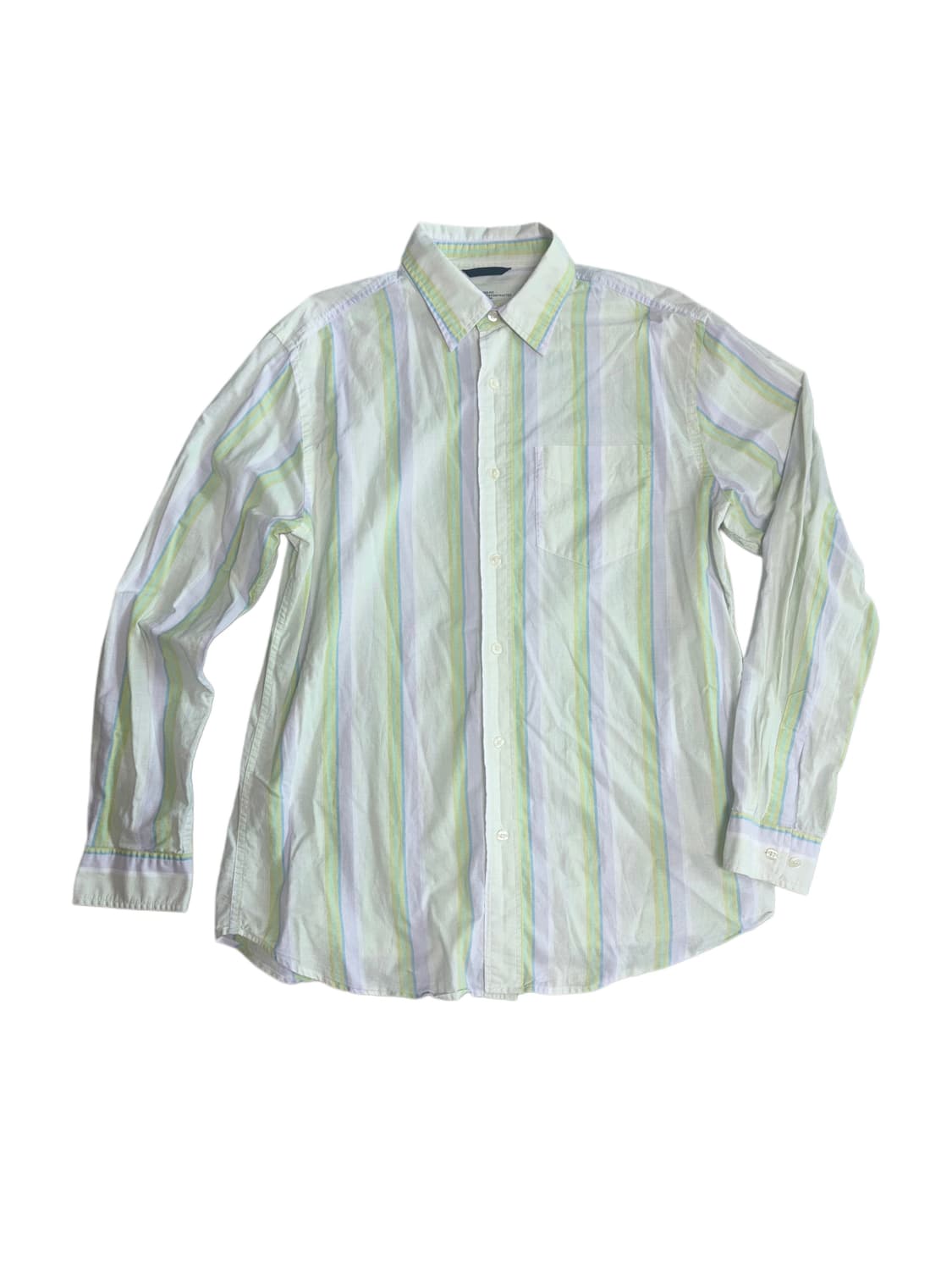 90s 올드갭 스트라이프 코튼 셔츠  상품이미지1