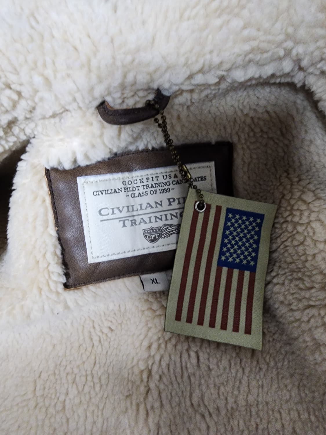 COCKPIT USA G-1 플라이트 자켓 XL 상품이미지4