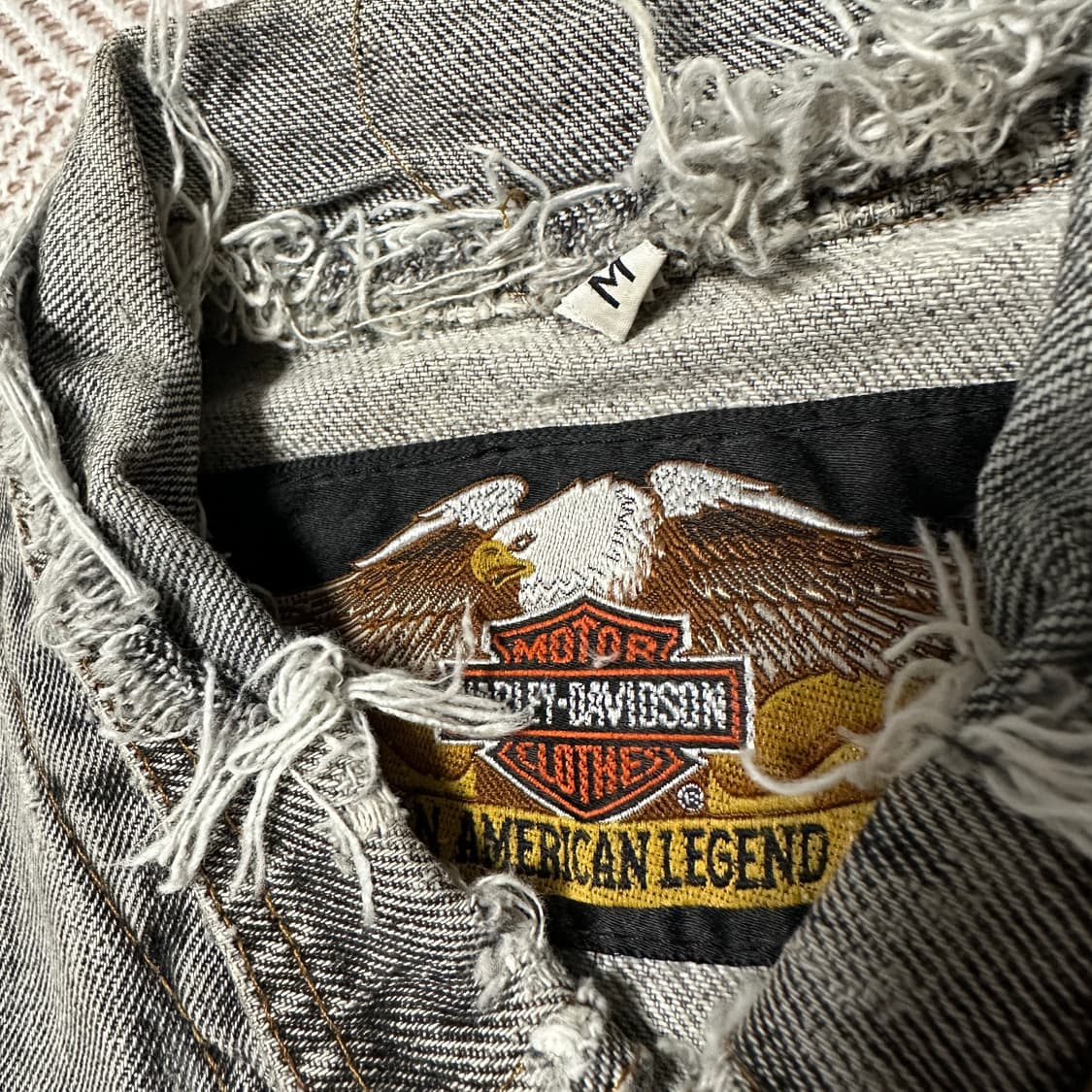 HARLEY DAVIDSON vintage denim jacket 상품이미지3