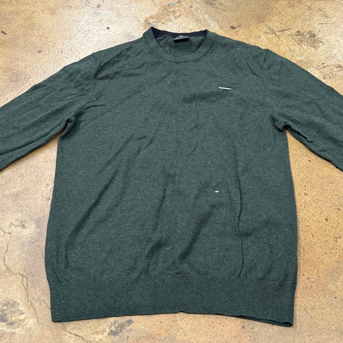 [정품/L] 폴스미스 그린 라운드넥 니트 b15 상품이미지3