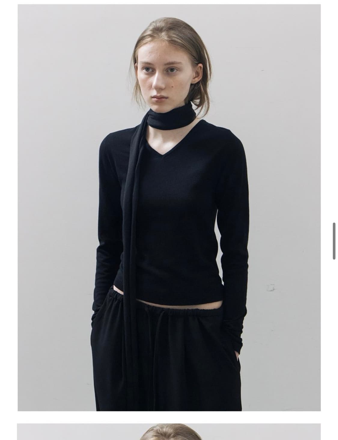 리포스 light V Neck Knit (2) 상품이미지1