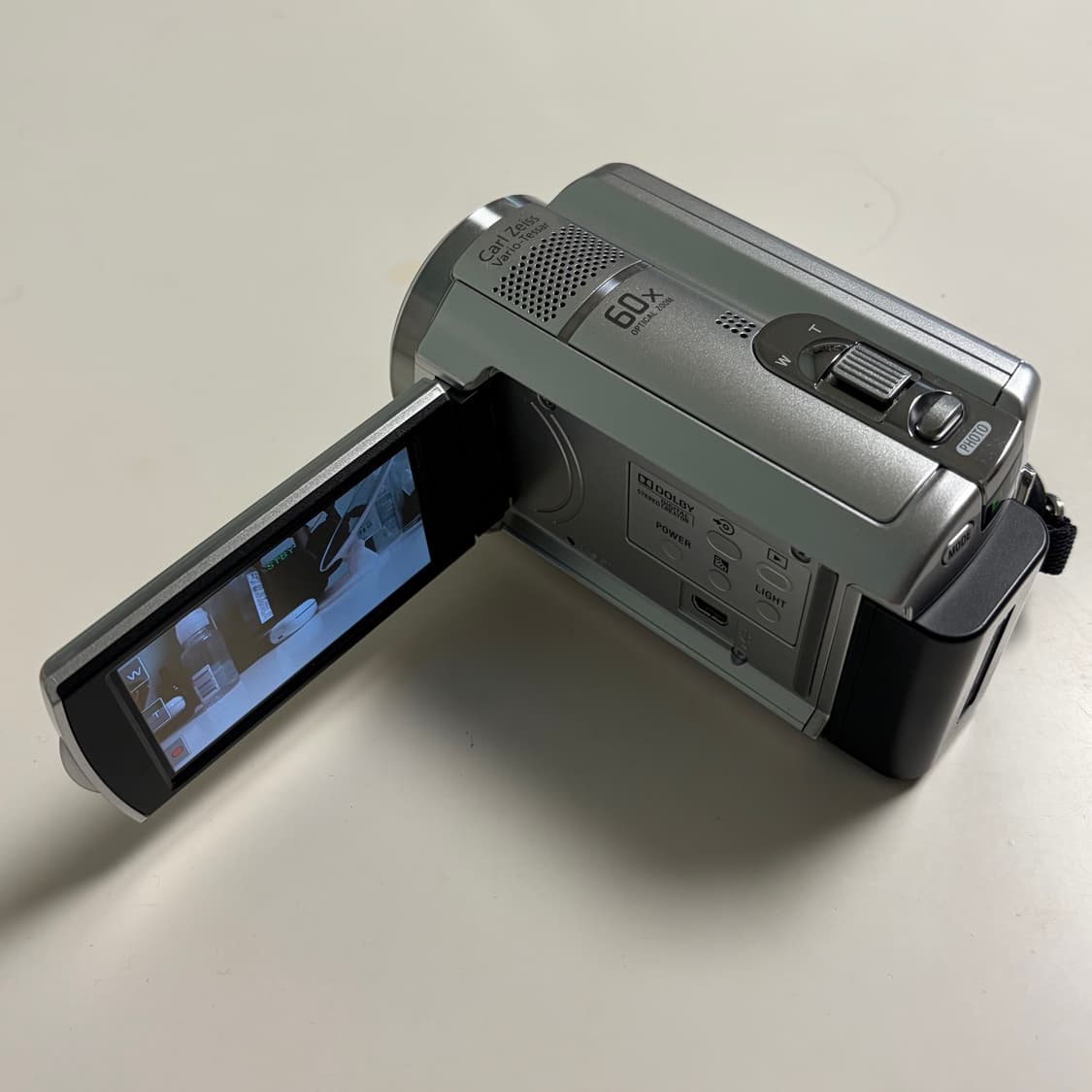 s급) 소니 Sony DCR-SR68 빈티지 실버 제니 캠코더 상품이미지2