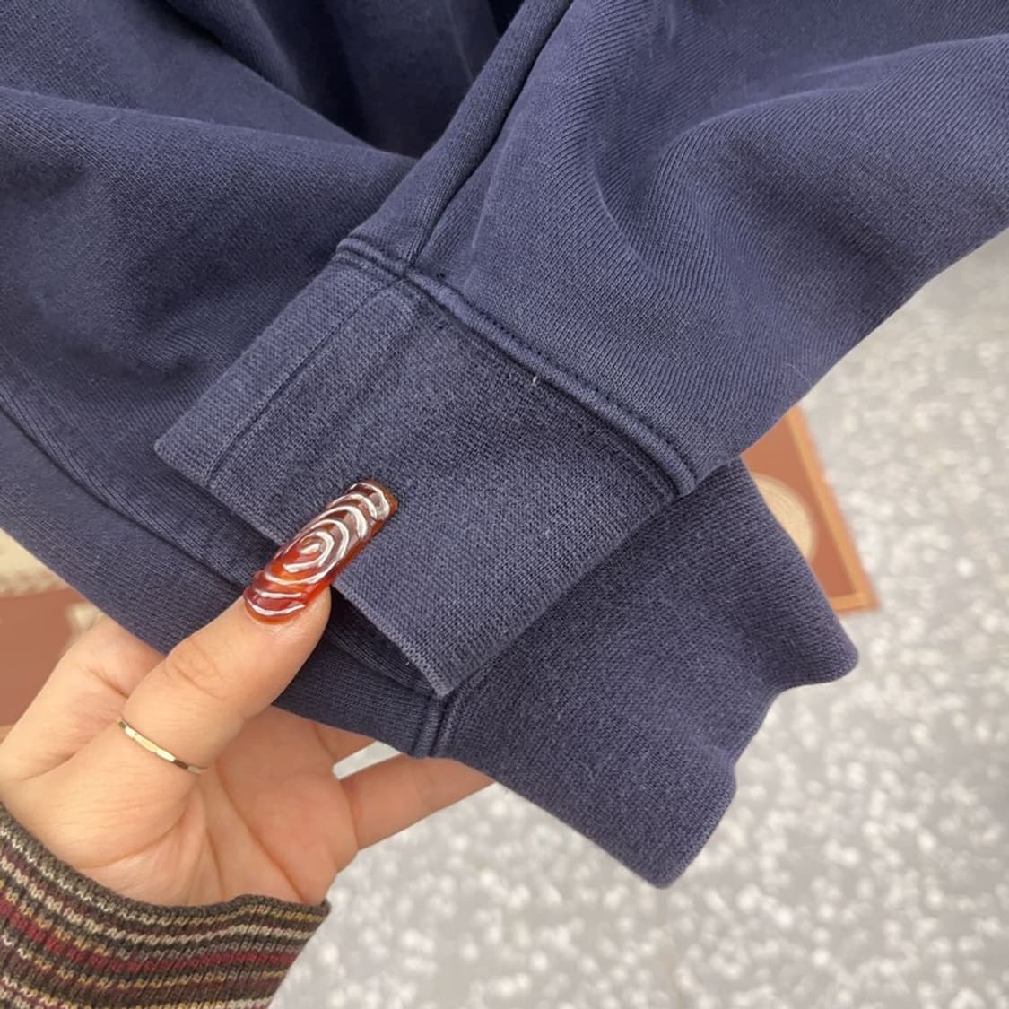 마리떼프랑소와저버 빅로고 캐주얼 크롭 맨투맨 S C09469 상품이미지8