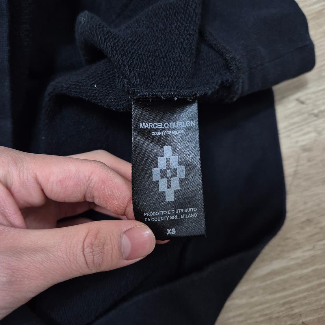 마르셀로 불론 빅프린팅 후드티 XS(85) 상품이미지6