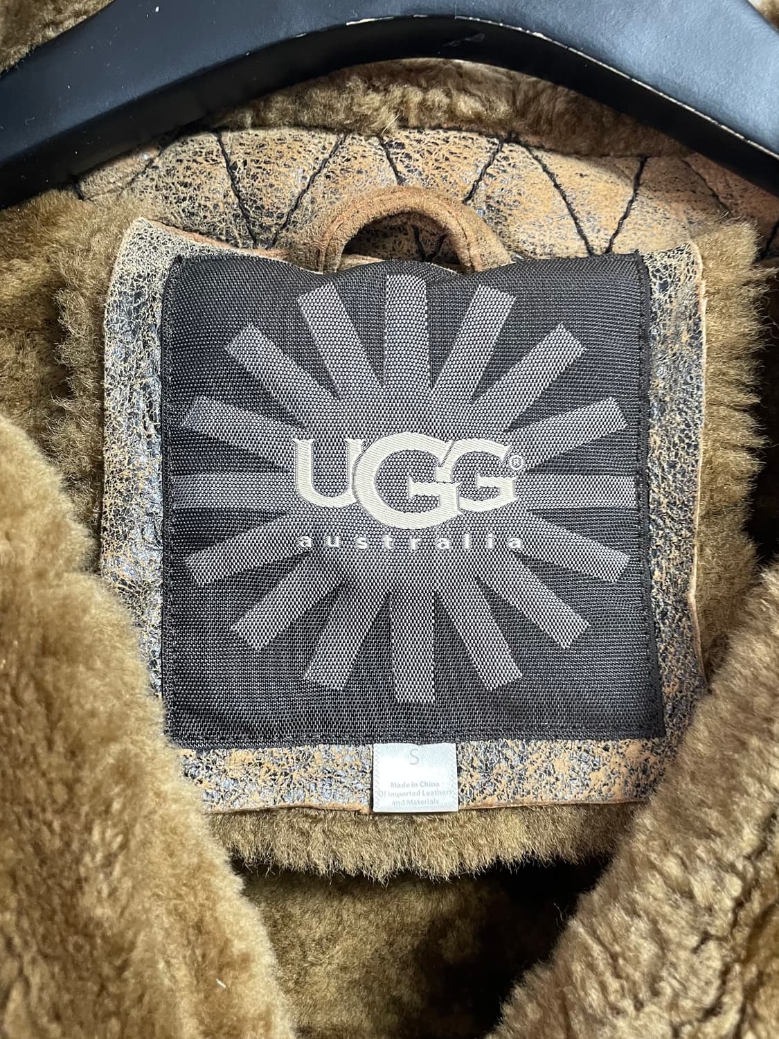 UGG 어그 우먼스 쉽스킨 워싱 무스탕 자켓 (on.462) 상품이미지6