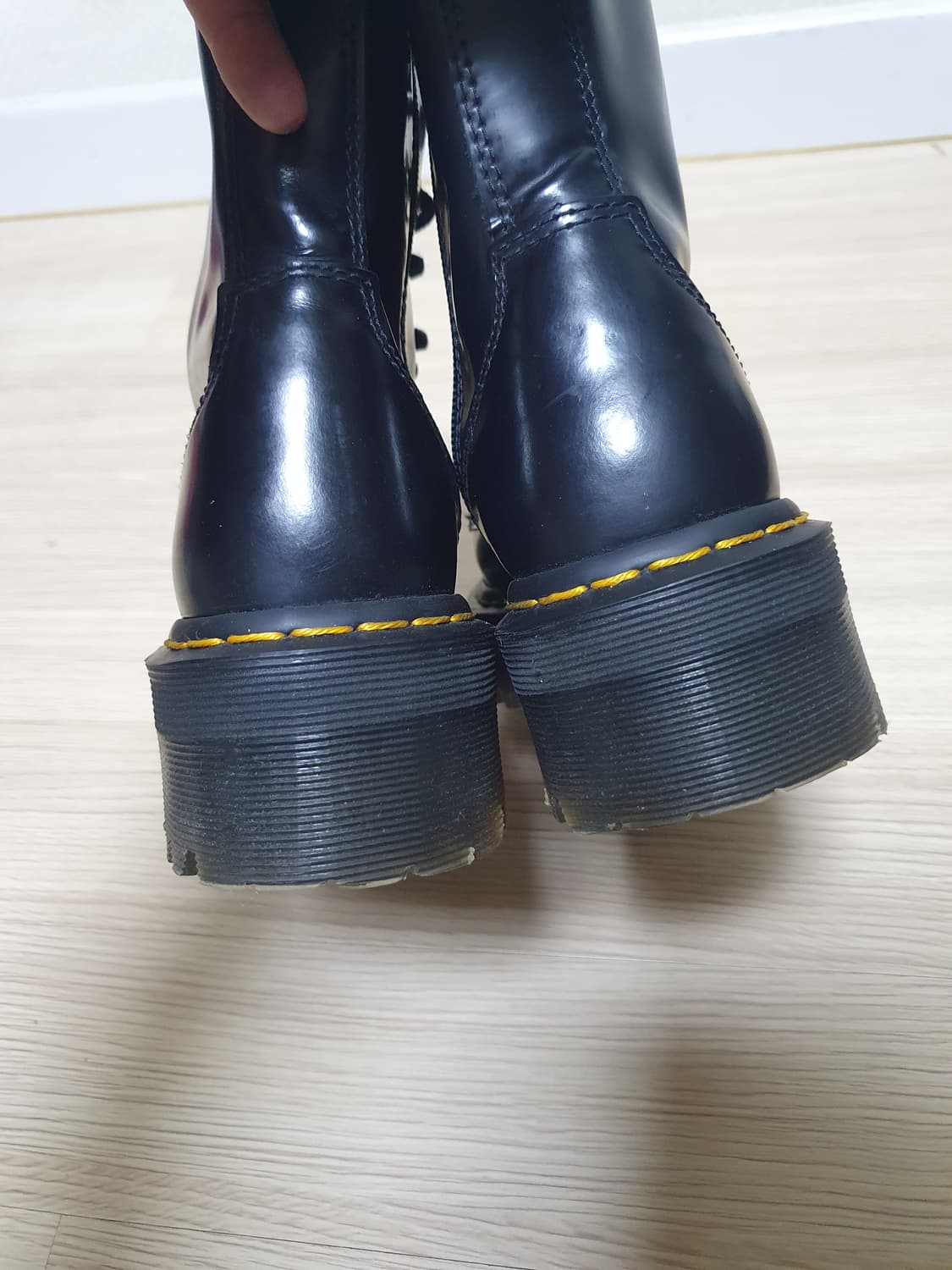 닥터마틴 제이든 블랙 플랫폼 부츠 230 상품이미지6