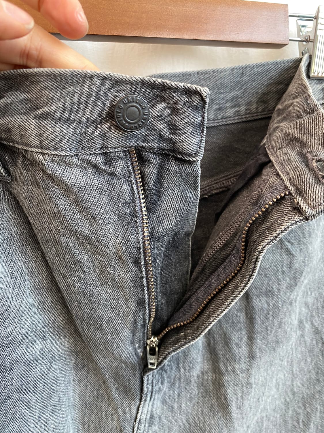 UNIQLO 흑청 데님스커트(27) 상품이미지5