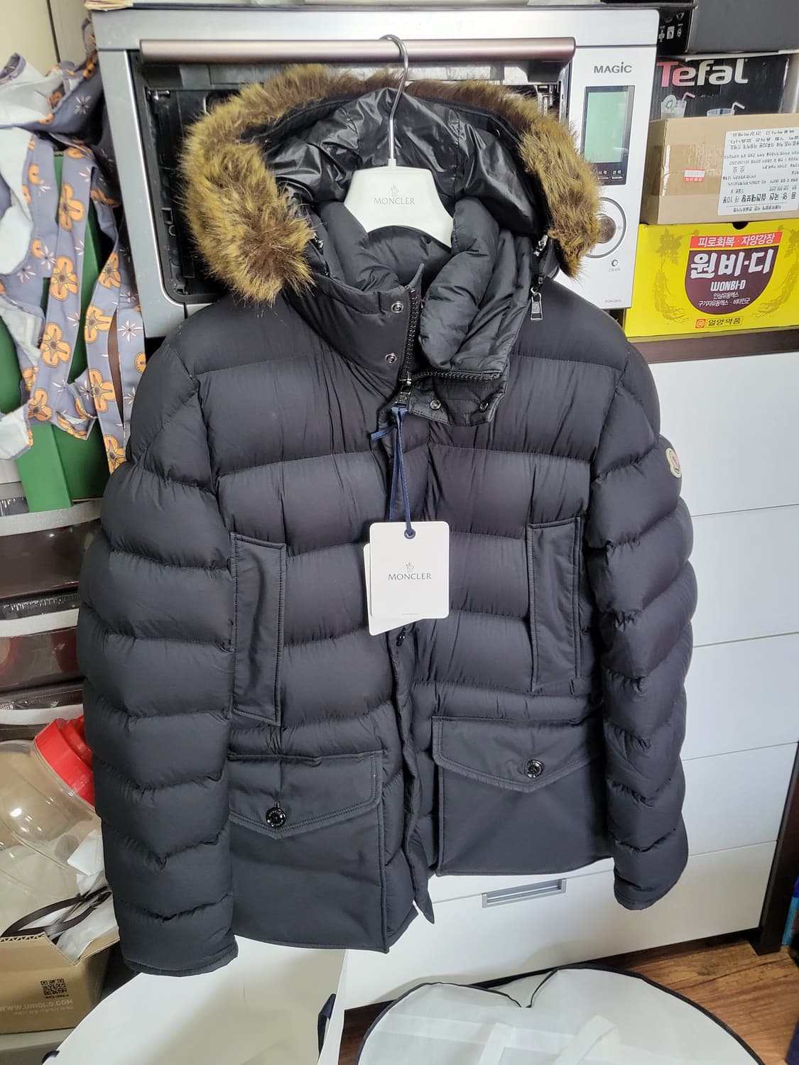 24FW 몽클레어 클루니 패딩 블랙 4사이즈 상품이미지1