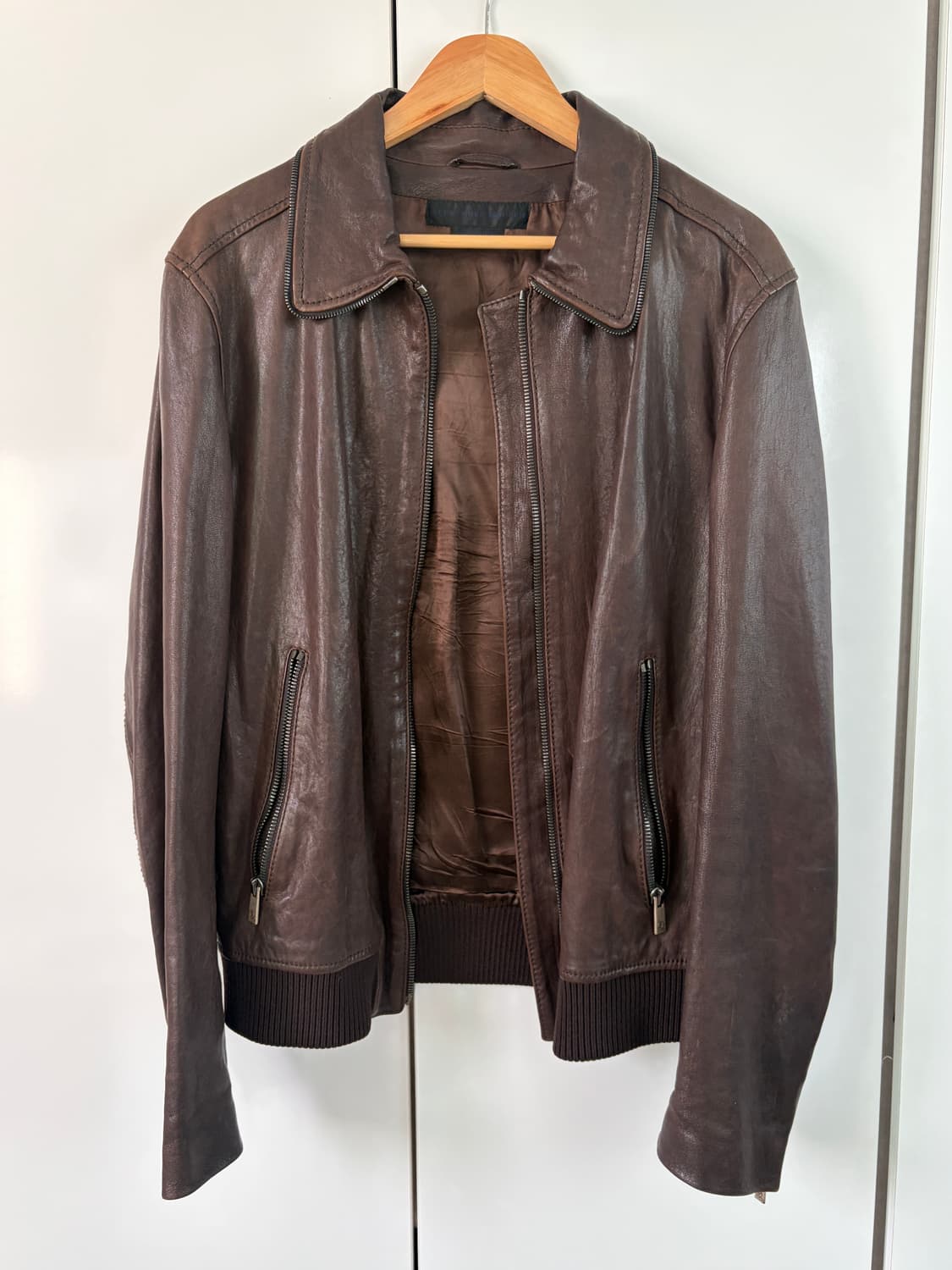 AlexanderMcQueen leather jacket 레더자켓 상품이미지1