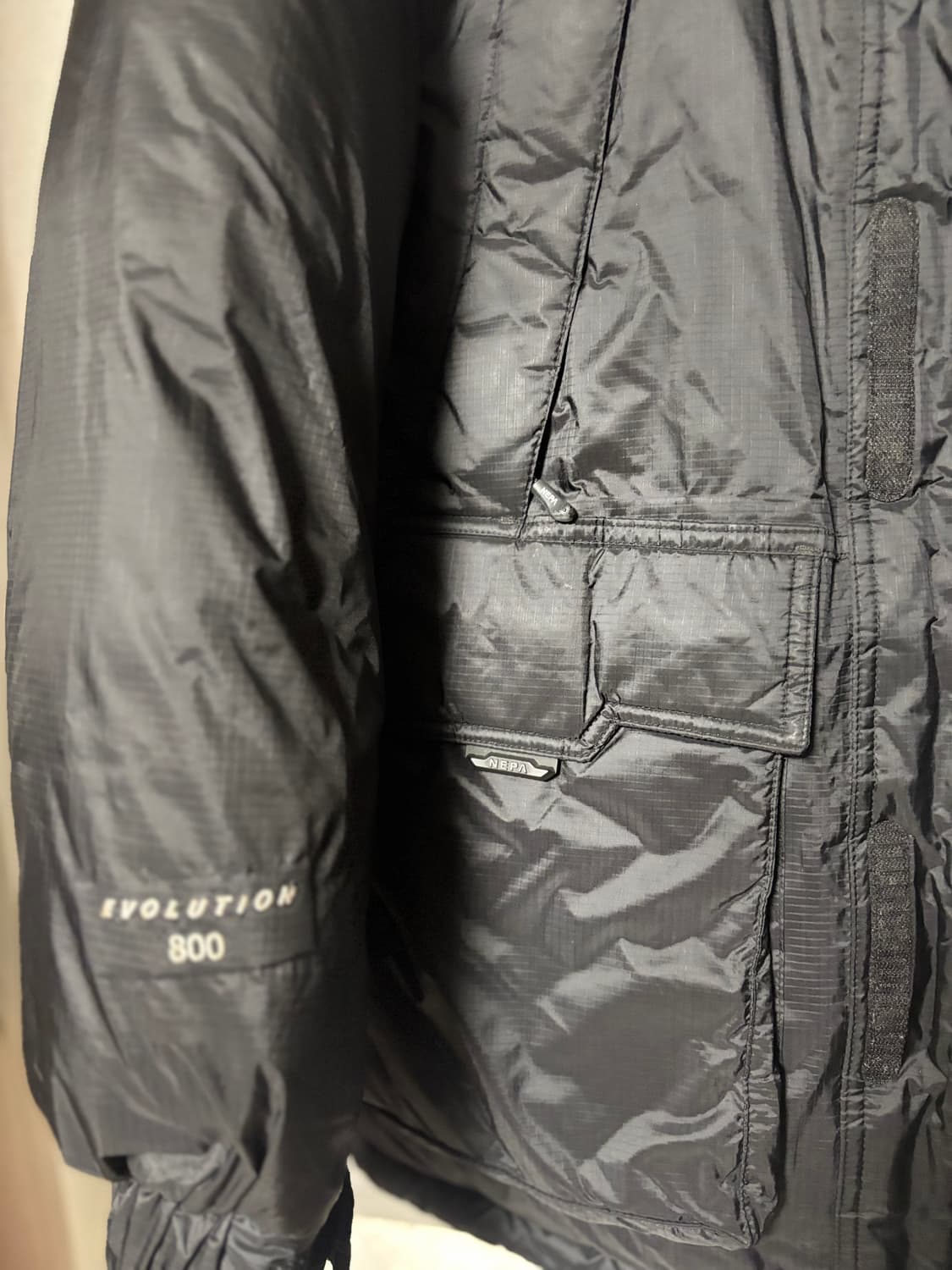 네파 레볼루션 시리즈 필파워 구스다운 패딩 우모복 M 상품이미지5