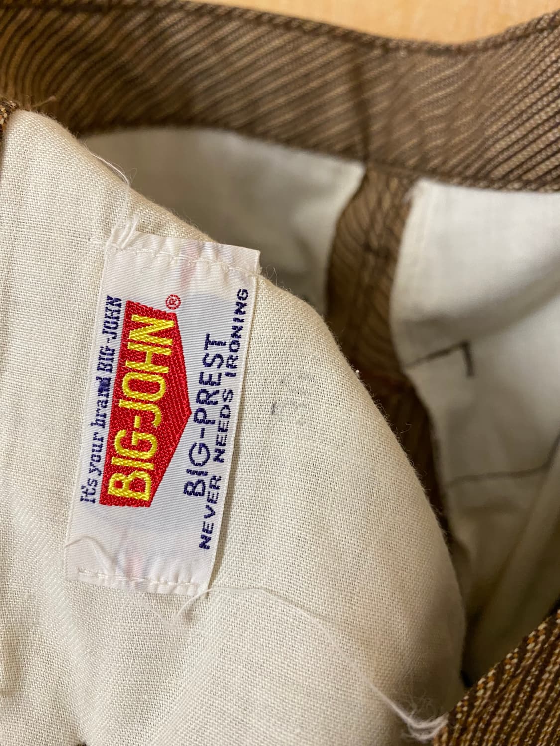 70's BIG JOHN big-prest boots cut pants 상품이미지9