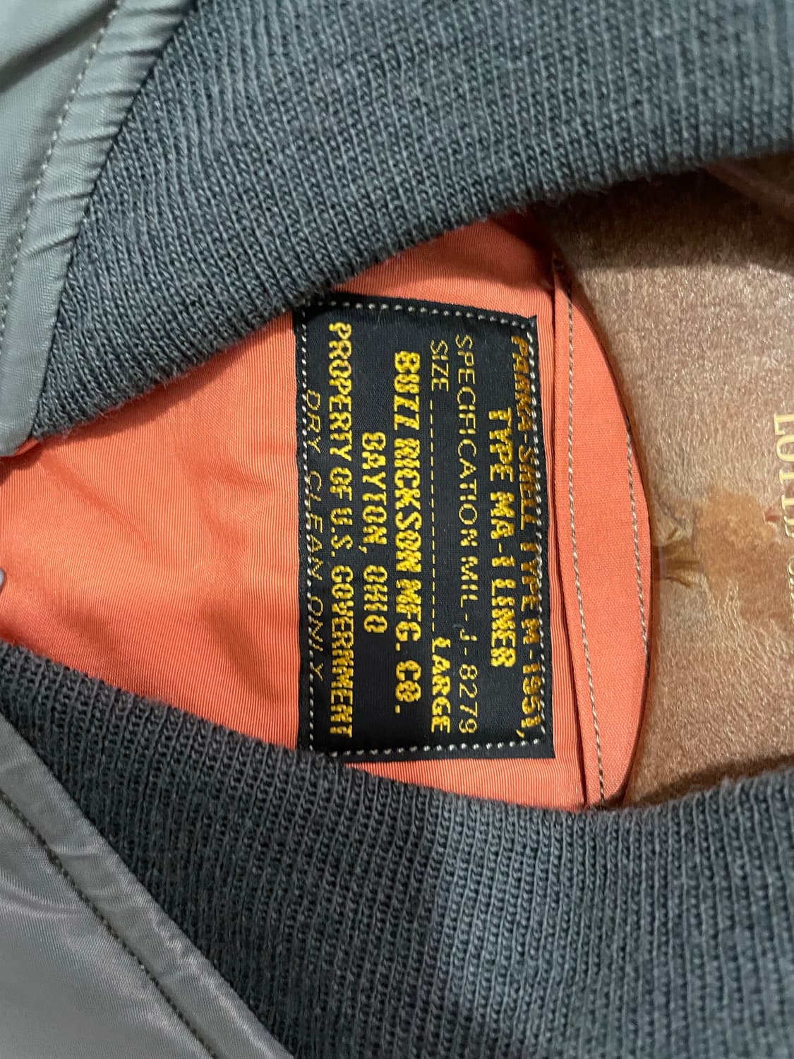 버즈릭슨 30주년 ma1 / m51 L 상품이미지3