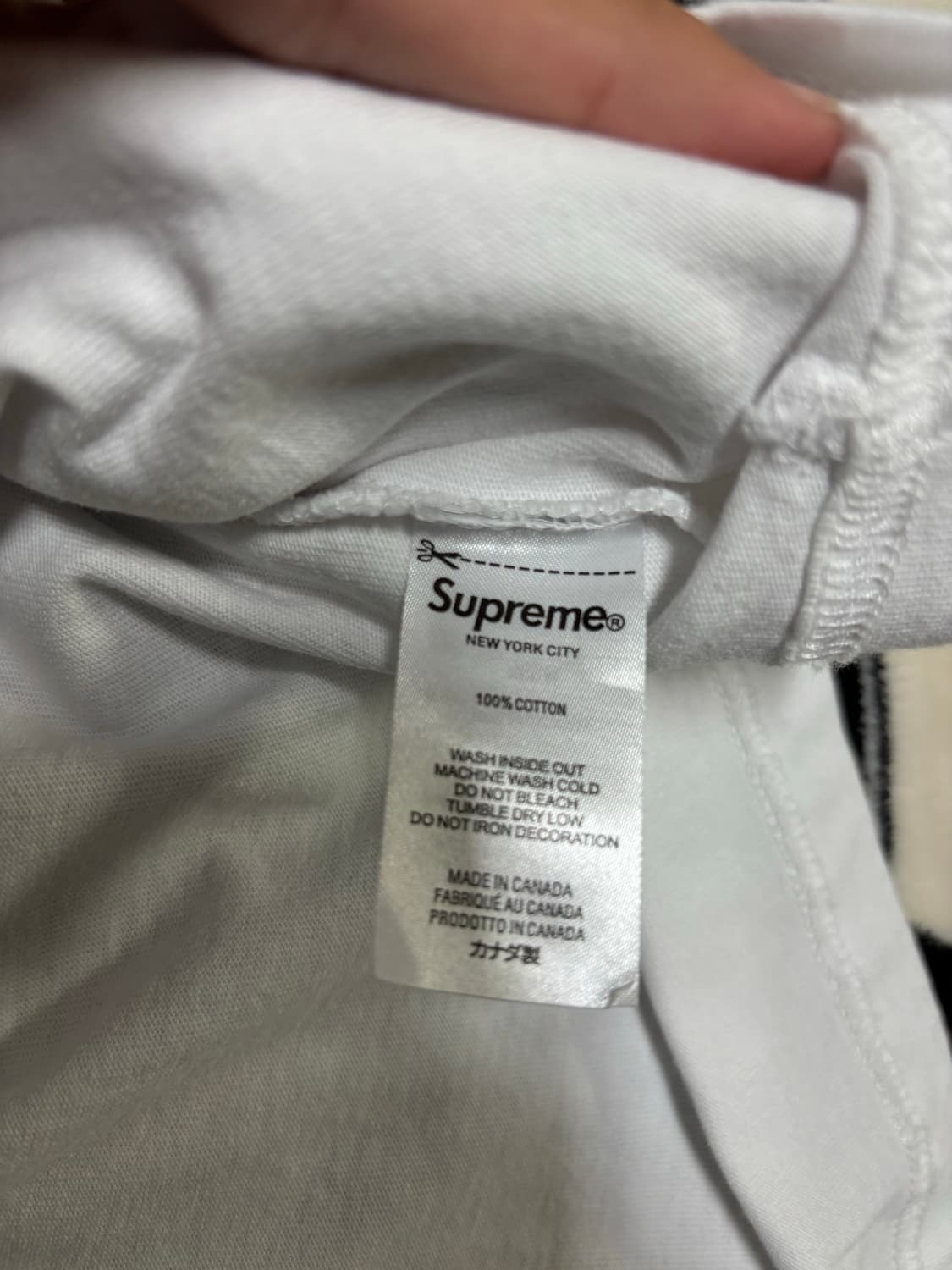 [S] 24SS 슈프림 99 롱슬리브 풋볼 탑 스톤 상품이미지3