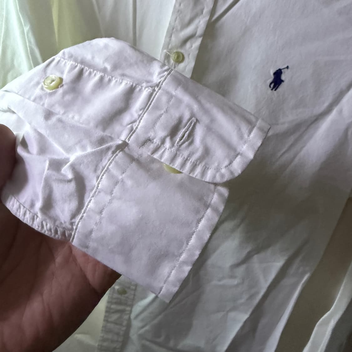 폴로 랄프로렌 기본 드레스셔츠 하절기  클레식핏 S (100정도) 상품이미지7