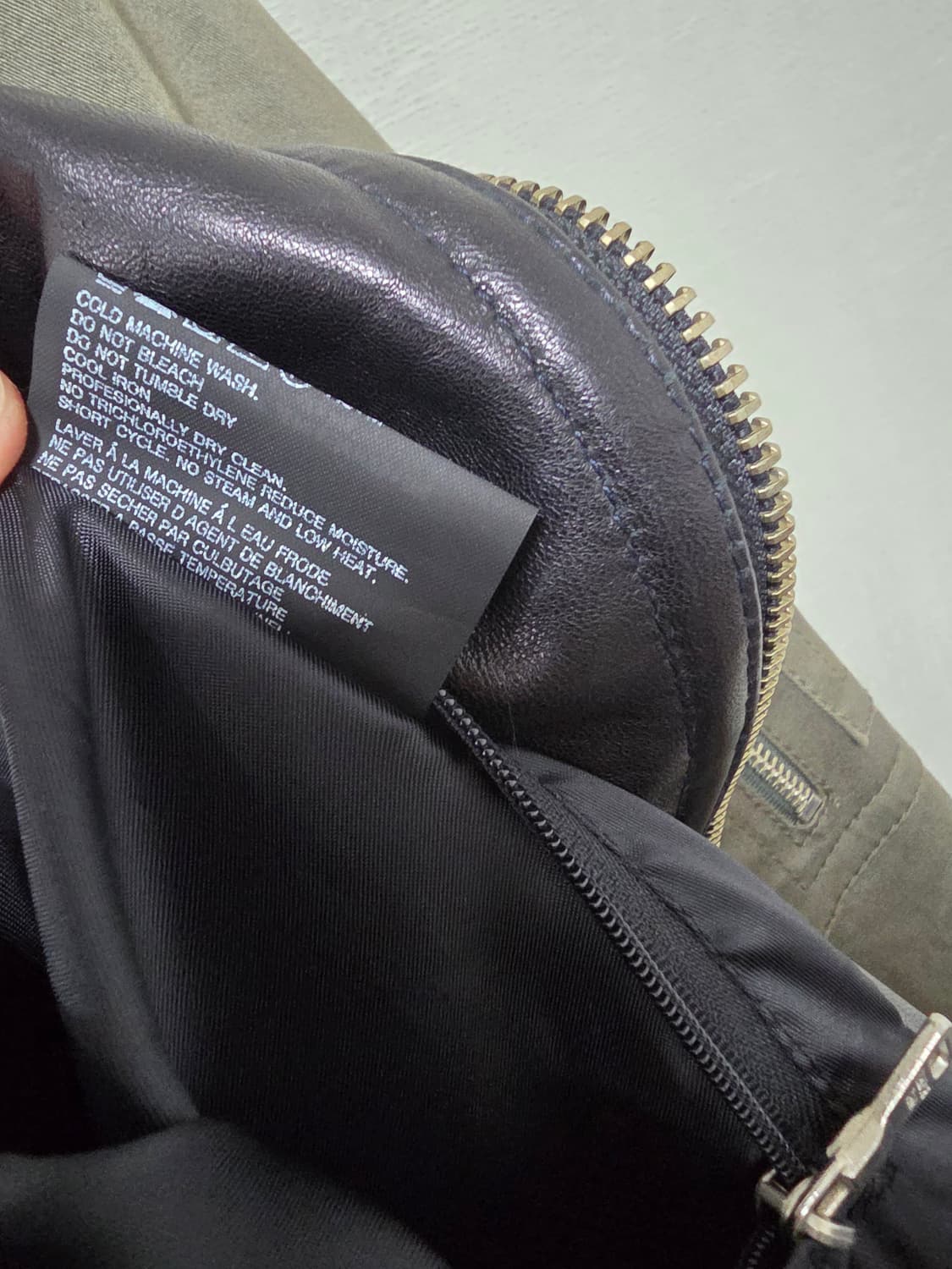 닐바렛 램스킨 라이더 자켓 M 상품이미지5