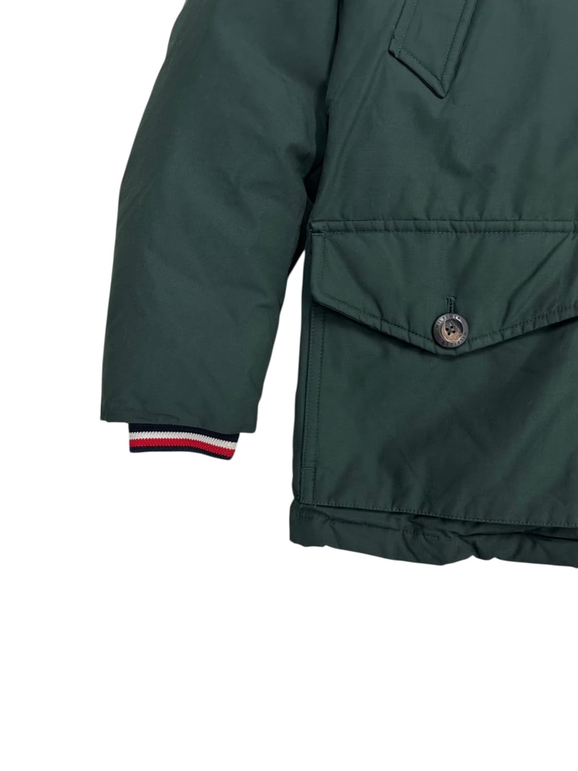 타미힐피거 구스다운 패딩 그린 (M~L) 상품이미지5