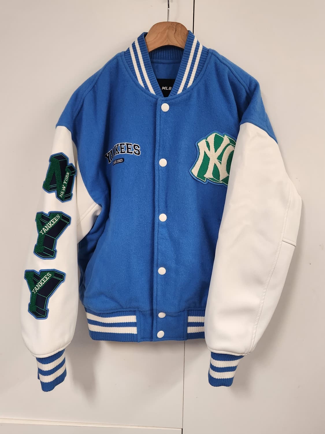 MLB 신상 바시티자켓 M 23SS 상품이미지1