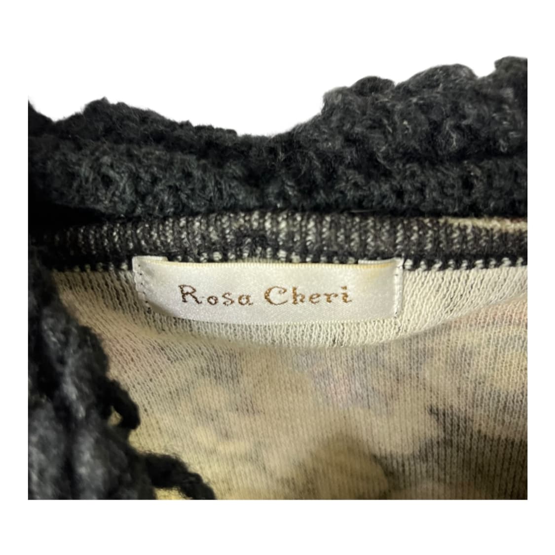 [Rosa cherry] 로사체리 플로럴 니트 상품이미지5