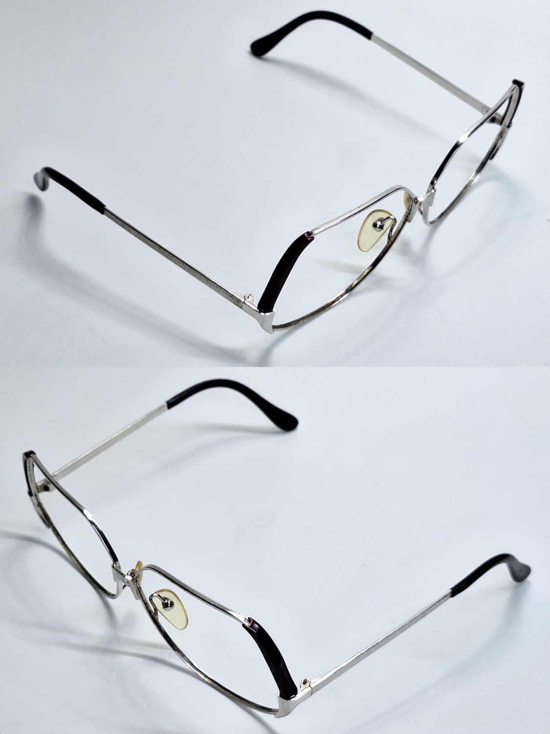 80s 일본 빈티지 Vista 비스타 6032 스플릿 브로우라인 안경테  상품이미지2