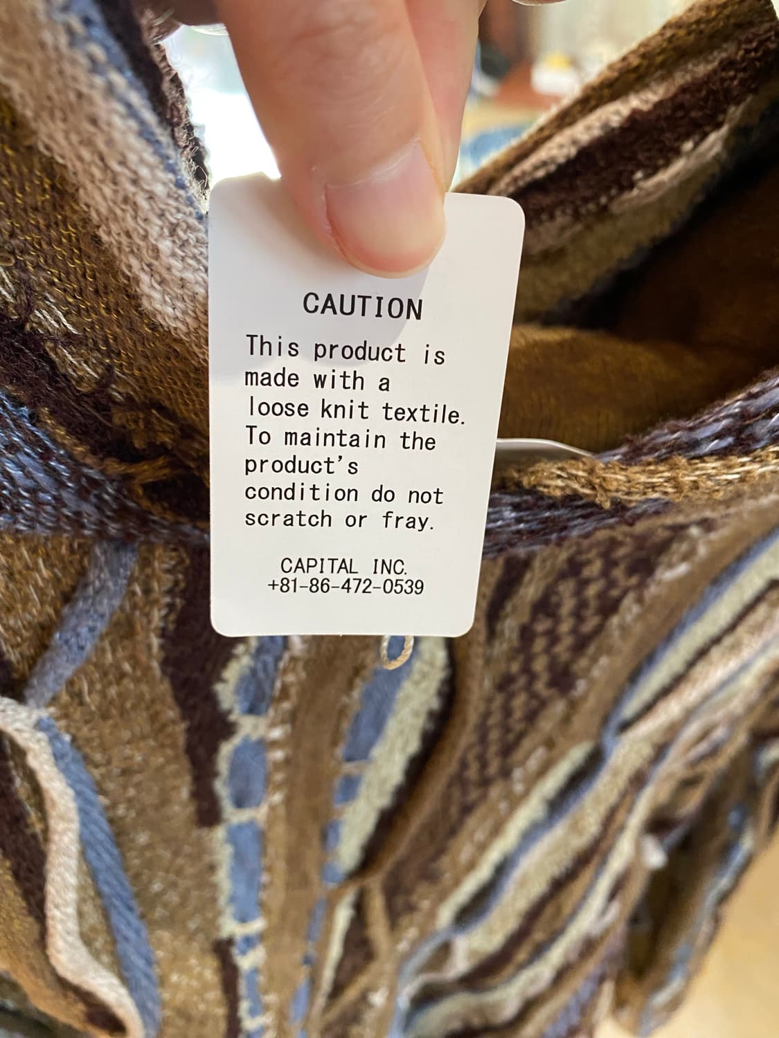 Kapital 7g 가우디 후드 스웨터 상품이미지10