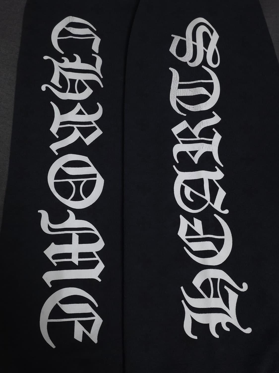 [S] 크롬하츠 올오버 모노그램 홀스슈 스웻팬츠 블랙 상품이미지5