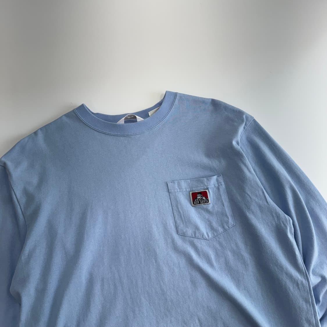 Ben Davis 벤데이비스 원포켓 블루 롱슬리브 상품이미지4