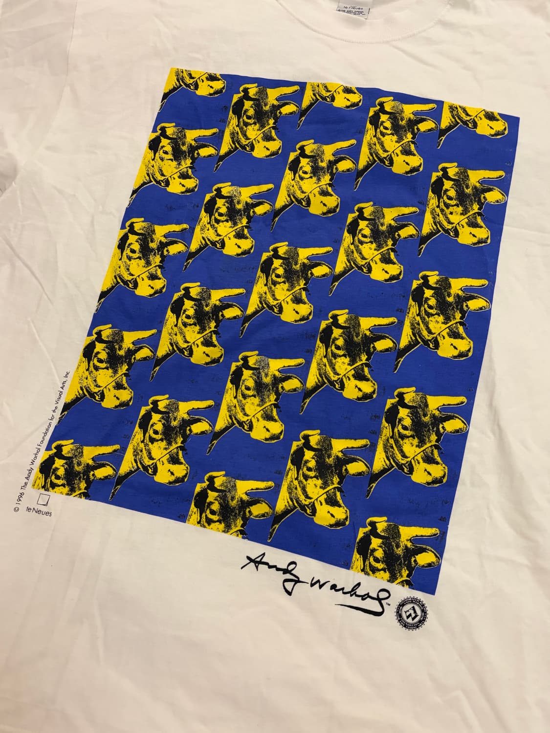 [XL] 빈티지 90’s 앤디워홀 Andy Warhol 아트 티셔츠 상품이미지2