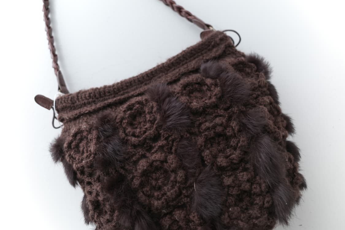 fur knit bag 상품이미지2
