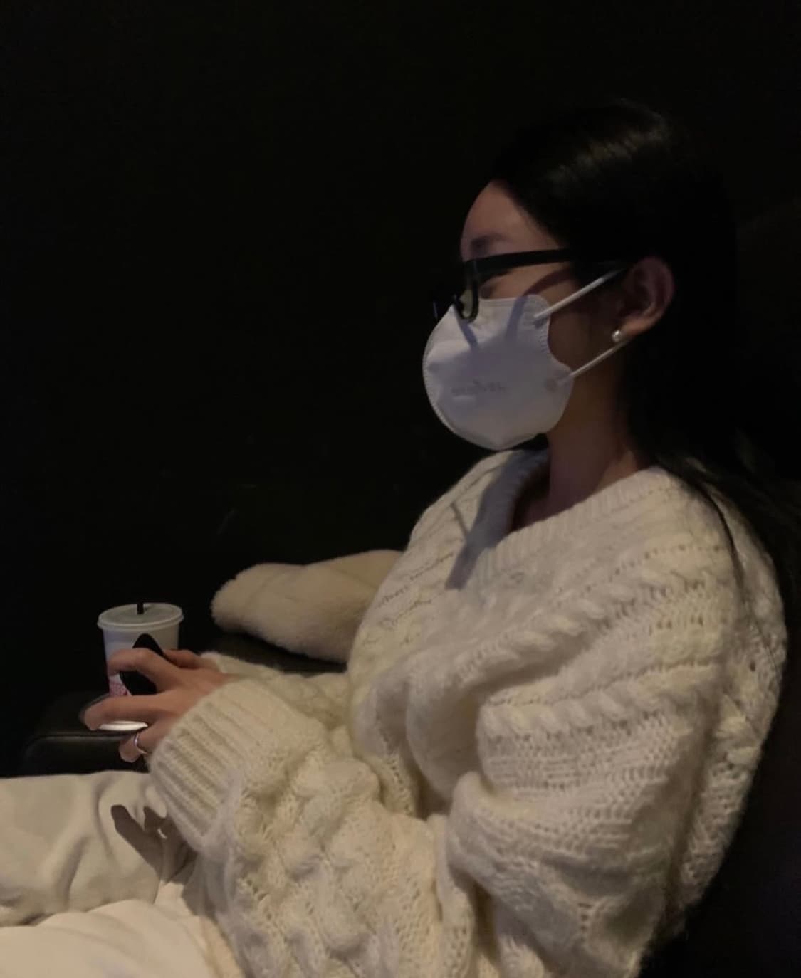 바이무드 키드모헤어 피셔맨 케이블니트 상품이미지3